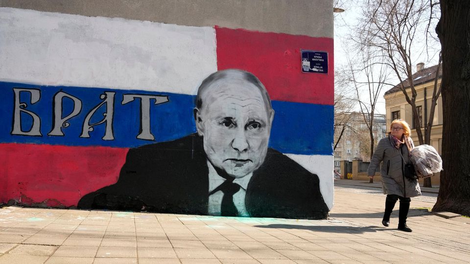 In Serbien wird Putin vergöttert