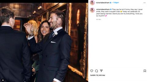Vip News: Victoria und David Beckham feiern 23. Hochzeitstag