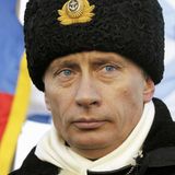 Wladimir Putin 2004 bei einer Militärübung an Bord des Atom-U-Bootes Archangelsk in der Barentssee