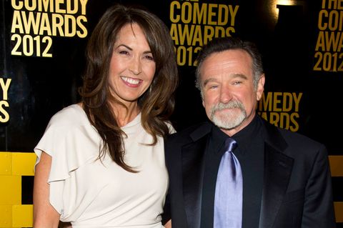 Robin Williams und seine Frau Susan Schneider Williams