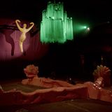 Kunstinstallation im Foyer des "Gloria", der einzigen Indoor-Bühne bei Roskilde