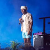 "Tyler, the Creator" schreitet mit ausgefallenem und kompostierbarem Bühnenbild über die "Orange Stage"