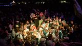 Auf den Zeltplätzen, insbesondere in der "Dream City", wird bis in den Morgen gefeiert