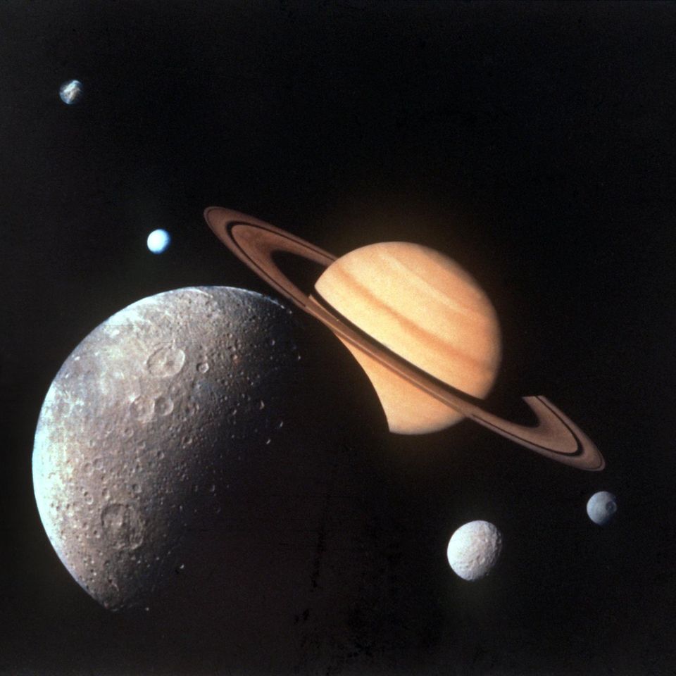 Voyager Saturn-System