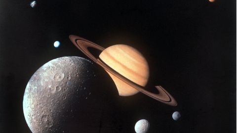 Voyager Saturn-System