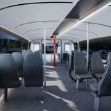 Typisch Schweden: Es wurde an Platz für Kinderwagen und Fahrräder gedacht.