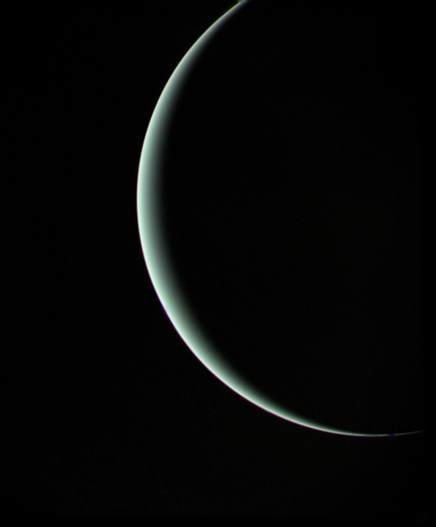 Voyager Abschied Uranus
