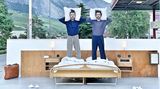 Frank and Patrik Riklin in Saillon, Valais