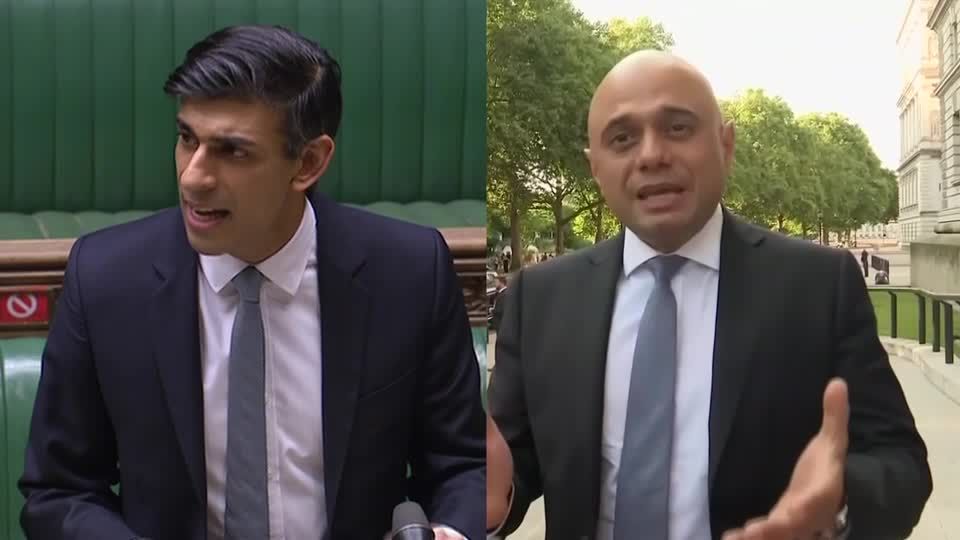 Video: Britische Finanz- und Gesundheitsminister treten zurück