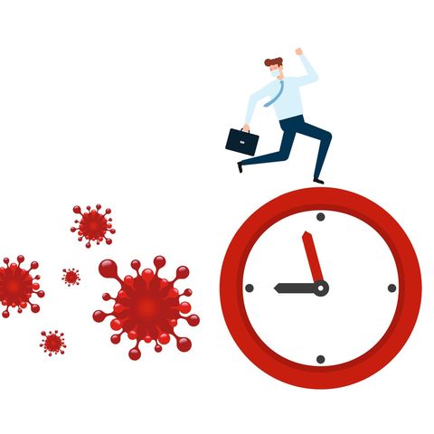 Illustration Immun-Uhr
