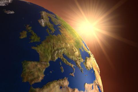Das Ozonloch ist ein Phänomen an den Polen der Erde