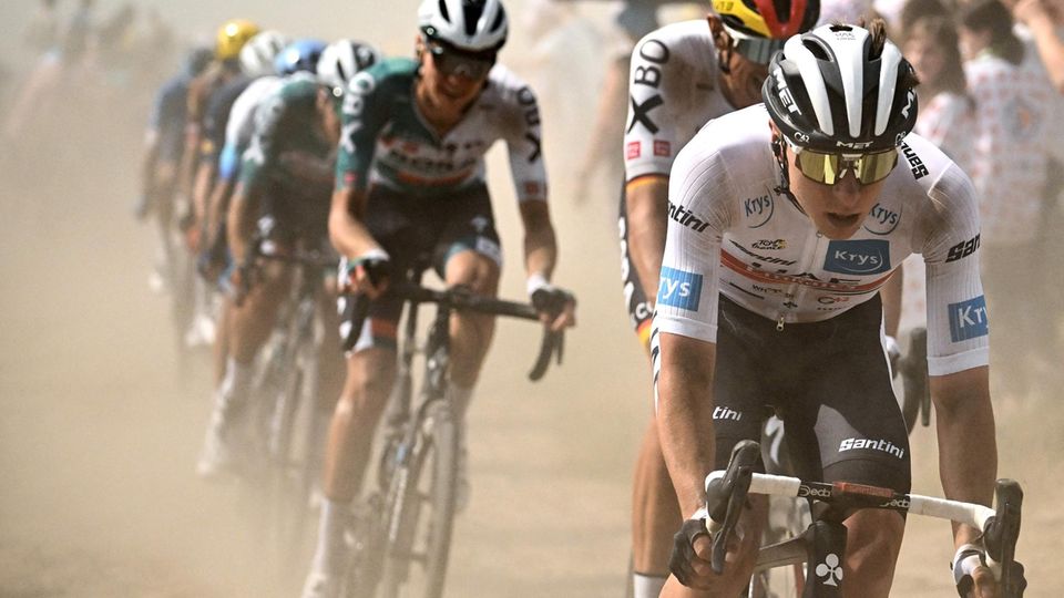 Der Favorit auf den Tour-Sieg, der Slowene Tadej Pogacar,