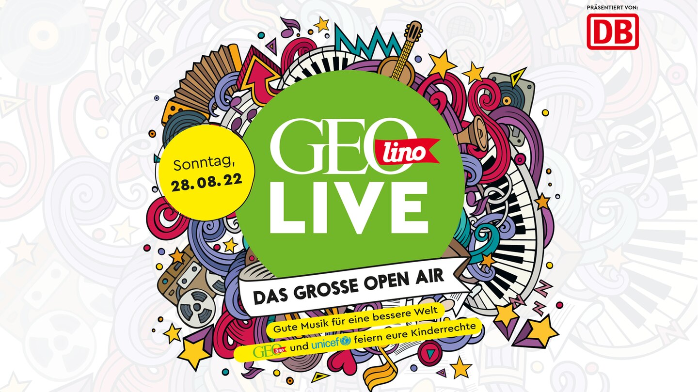 Das Familien-Open Air GEOlino LIVE findet am 28.08.2022 in der Berliner Wuhlheide statt.