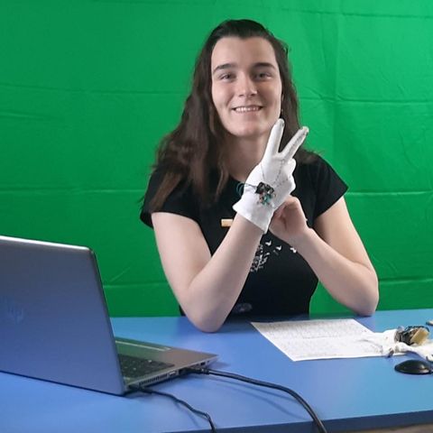Die Handschuh-Erfinderin Emma Schiller