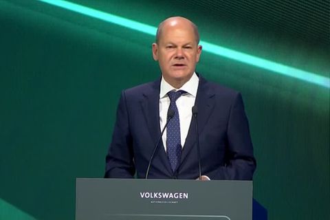 Video: Scholz: "Brauchen eigene Batteriezellenproduktion in Deutschland"