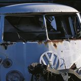 Auch dieser T1 ist auf dem Platz gestrandet.