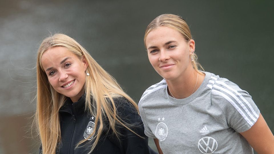 Giulia Gwinn und Laura Freigang Giulia Gwinn (l.) und Laura Freigang