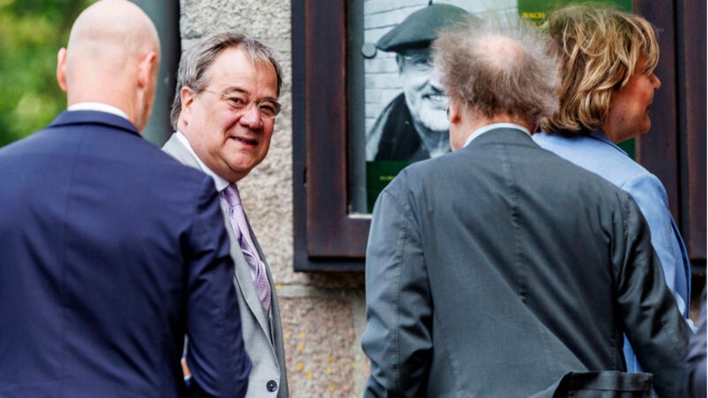 Unter den geladenen Gästen war auch der frühere CDU-Vorsitzende Armin Laschet 