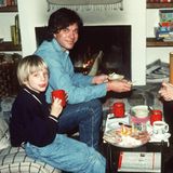 Jürgen Drews mit dem Schweizer Fotomodell Micheline Greub 1993