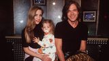 Ramona und Jürgen Drews im Jahr 1998 mit der damals dreijährigen Tochter Joelina