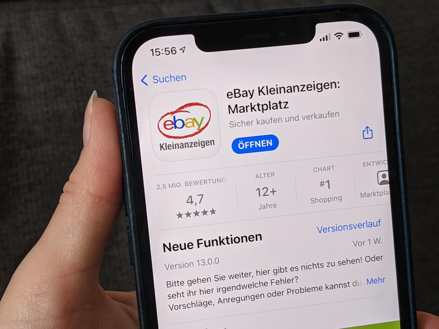 Ebay Kleinanzeigen ändert Namen – und führt neue Funktion ein 