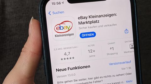 Die App von Ebay Kleinanzeigen