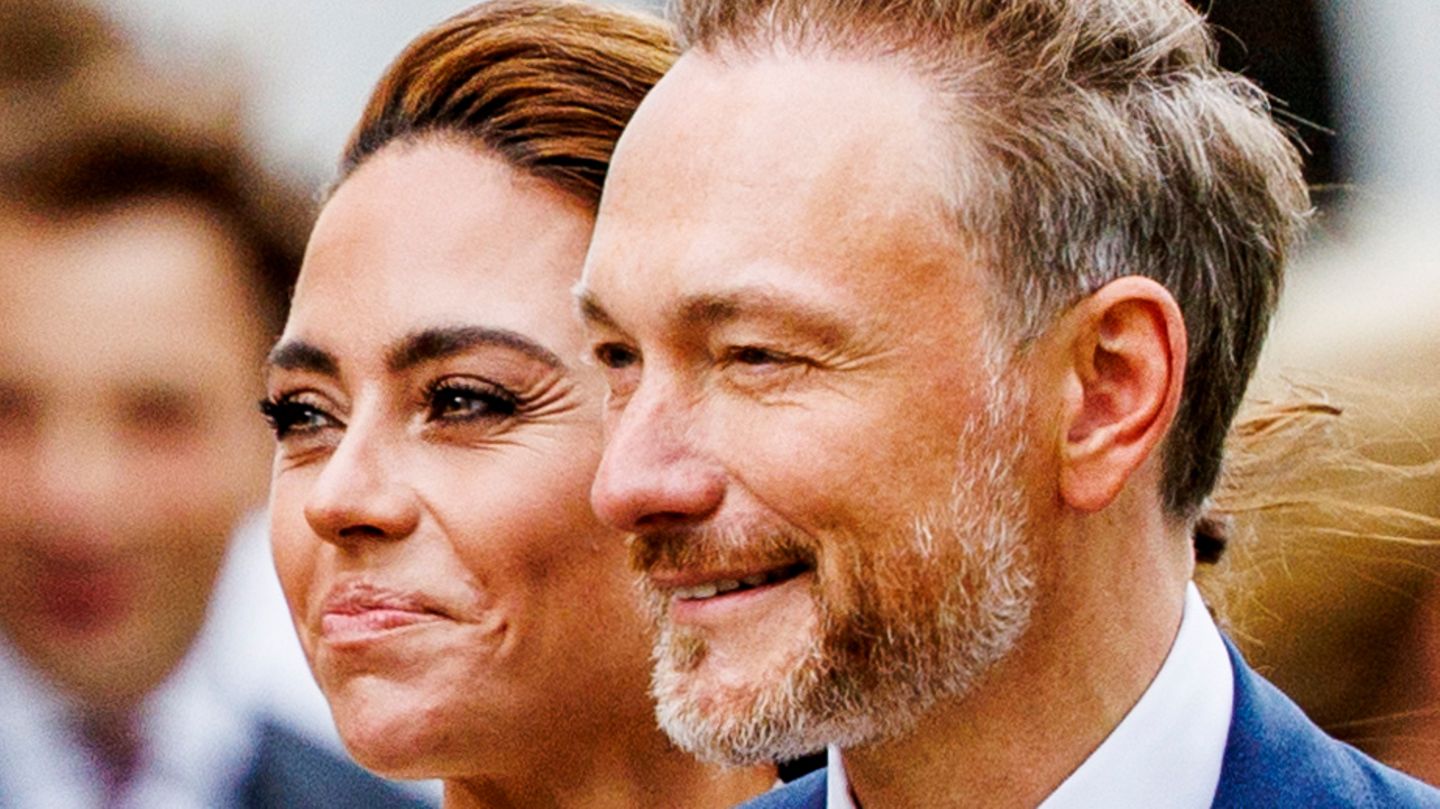 Bundesfinanzminister Christian Lindner (FDP) und seine Frau Franca Lehfeldt