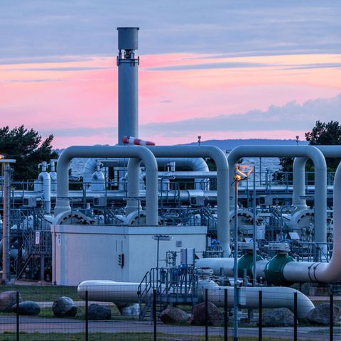 In Lubmin in Mecklenburg-Vorpommern endet Nord Stream 1.