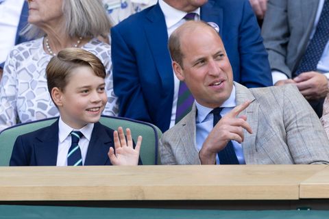 Prinz George und Prinz William