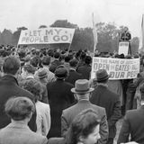 In London protestierte die "Jewish Legion" gegen die Abweisung der Flüchtlinge in Palästina.