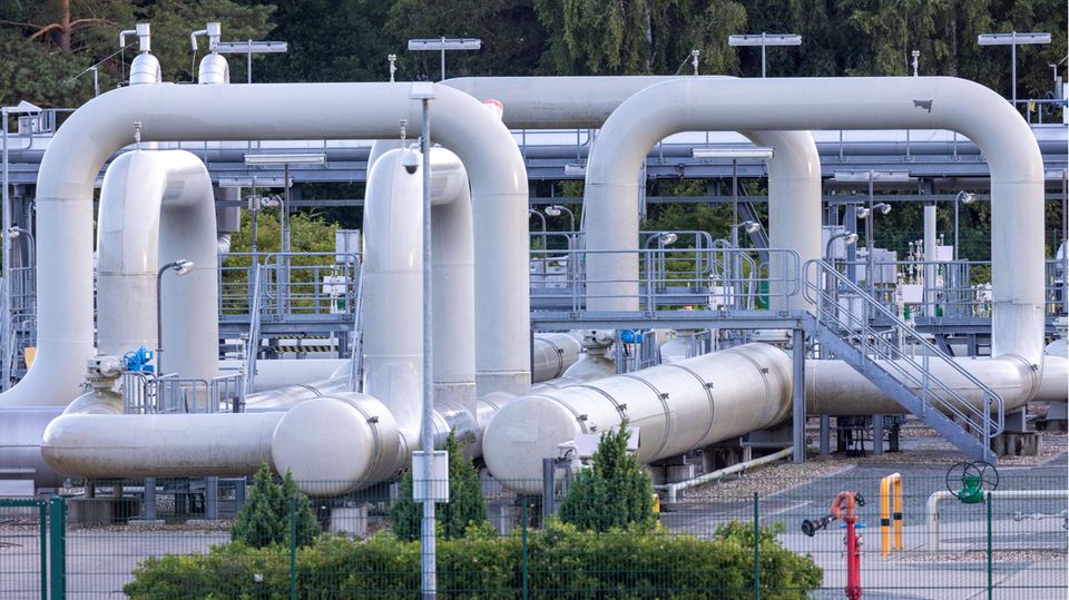 Endpunkt Nord Stream 1 Lubmin