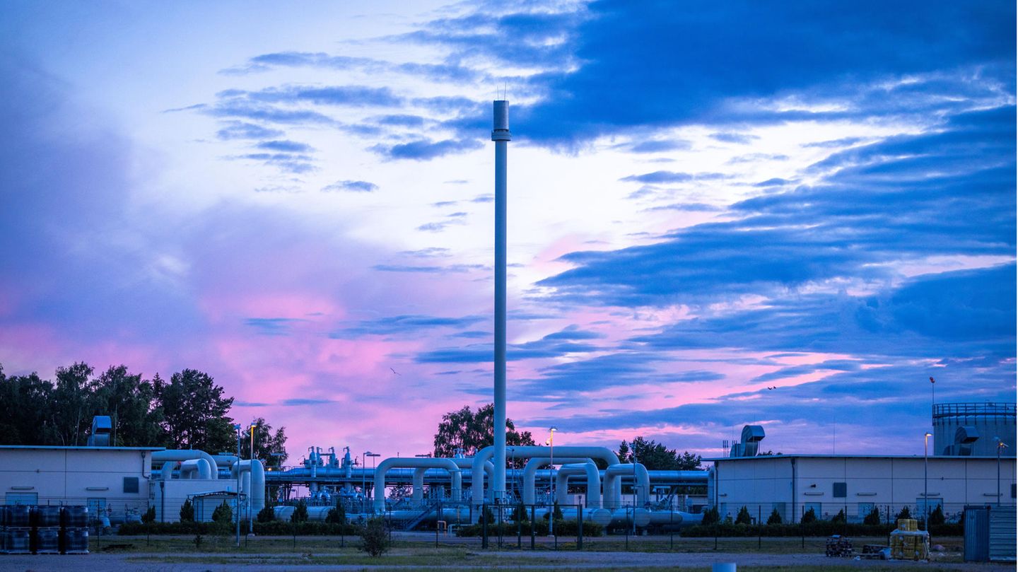 Rohrsysteme der Ostseepipline Nord Stream 1