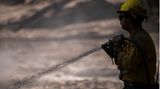 Mehr als 500 Feuerwehrleute und Helfer waren am Montag in dem beliebten Ausflugsgebiet im Einsatz, wie die zuständige Parkbehörde mitteilte