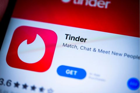 Tinder-App im App-Store des iPhone