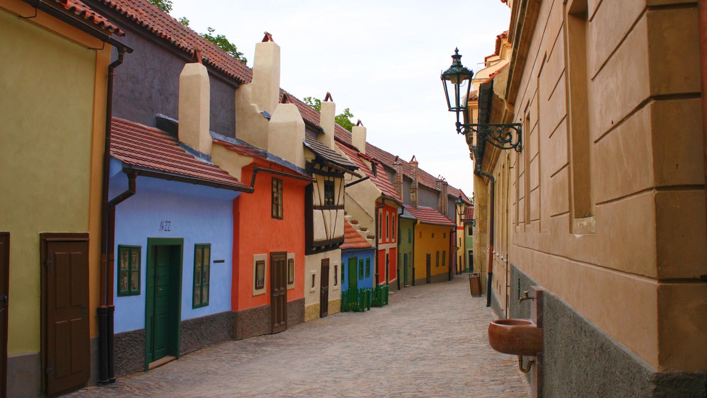 Prag: Goldenes Gässchen