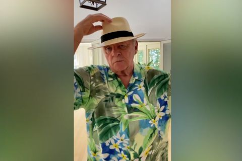 Im Video: Hannibal Lecter Darsteller Sir Anthony Hopkins tanzt zu Sommermusik