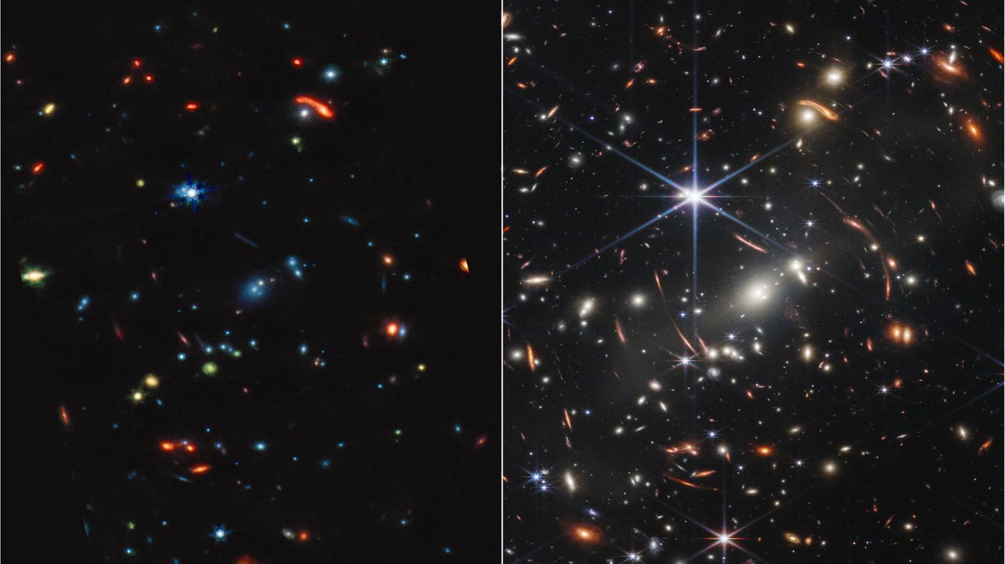 James Webb vs. Hubble