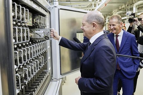 Eröffnung Batteriefertigung VW Salzgitter