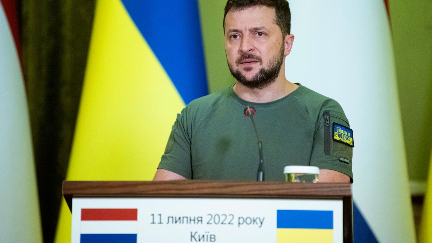 War in Ukraine: Occupiers “no longer have a safe hinterland”: Selenskyj praises western artillery