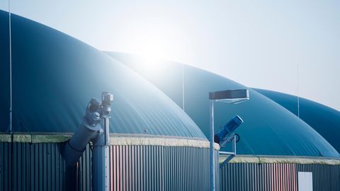Biogas-Anlage
