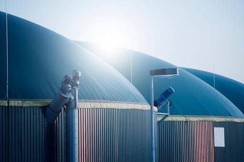 Biogas-Anlage