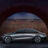 Der Hyundai Ioniq 6 erscheint als durchaus sportliche Limousine