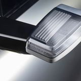 Die schmalen Außenspiegel des Hyundai Ioniq 6 sind optional kamerabasiert