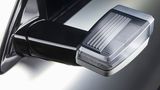 Die schmalen Außenspiegel des Hyundai Ioniq 6 sind optional kamerabasiert