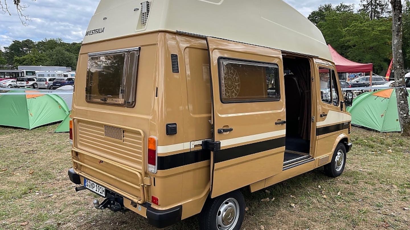 Classic Mercedes, Camping, Mercedes 209 D: An early discoverer