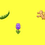 Emojis 2023 Gemüse und Pflanzen