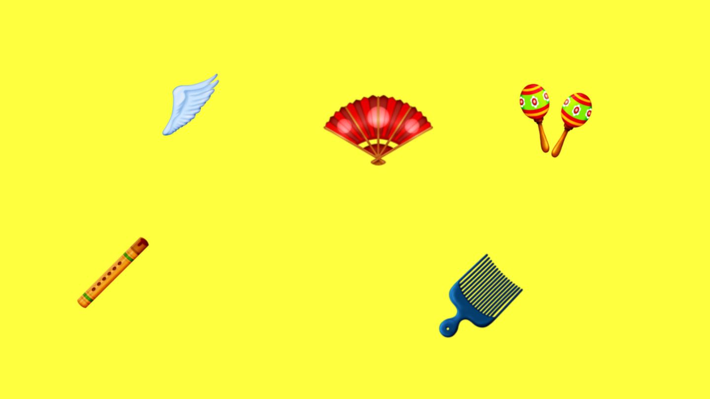 Emojis 2023 Gegenstände