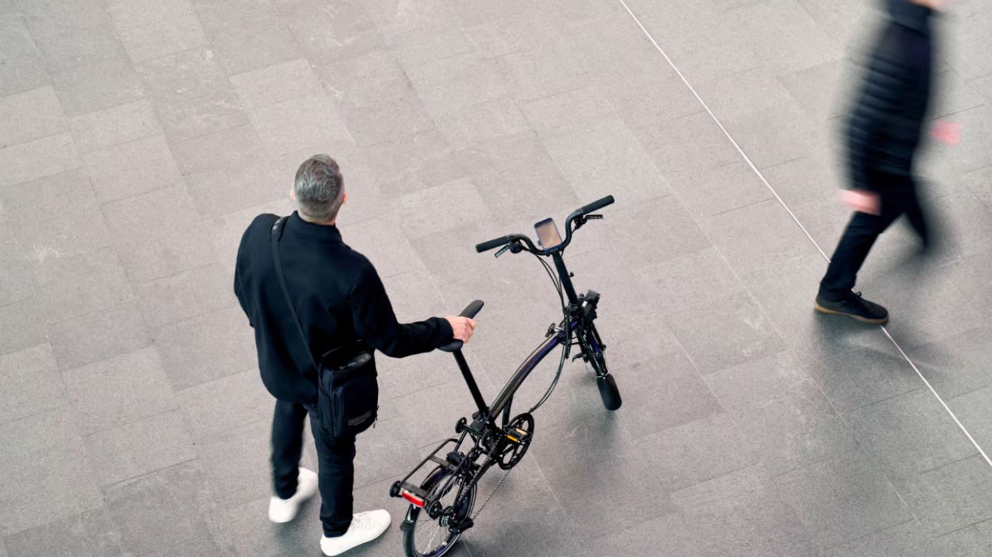 Trotz des geringen Faltmaßes hat das Electric P Line Urban eine gute Länge.