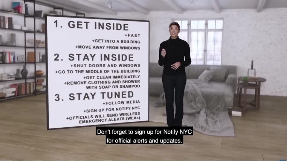 Video: Infofilm über Atomschlag irritiert New Yorker