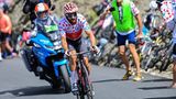 Simon Geschke vom Team Cofidis lässt das Herz der deutschen Fans höher schlagen, weil der 36-Jährige Veteran das gepunktete Bergtrikot erobert und bei der ersten Alpen-Ankunft am Col du Granon Serre Chevalier und in Alpe d'Huez verteidigt